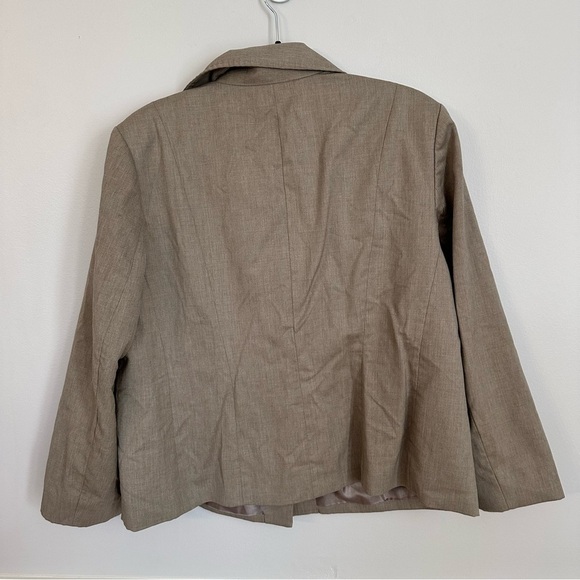 Pendleton Vintage Long Sleeve Button Front Virgin Wool Blazer Sz 16W Plus GUC - Picture 8 of 8